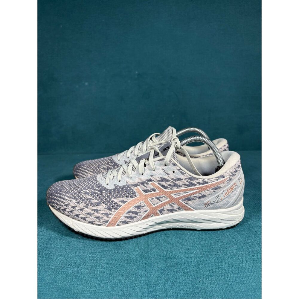 ASICS Gel Excite 6 Gray Pink Women’s Size 10.5 Running Shoes Athletic Comfort